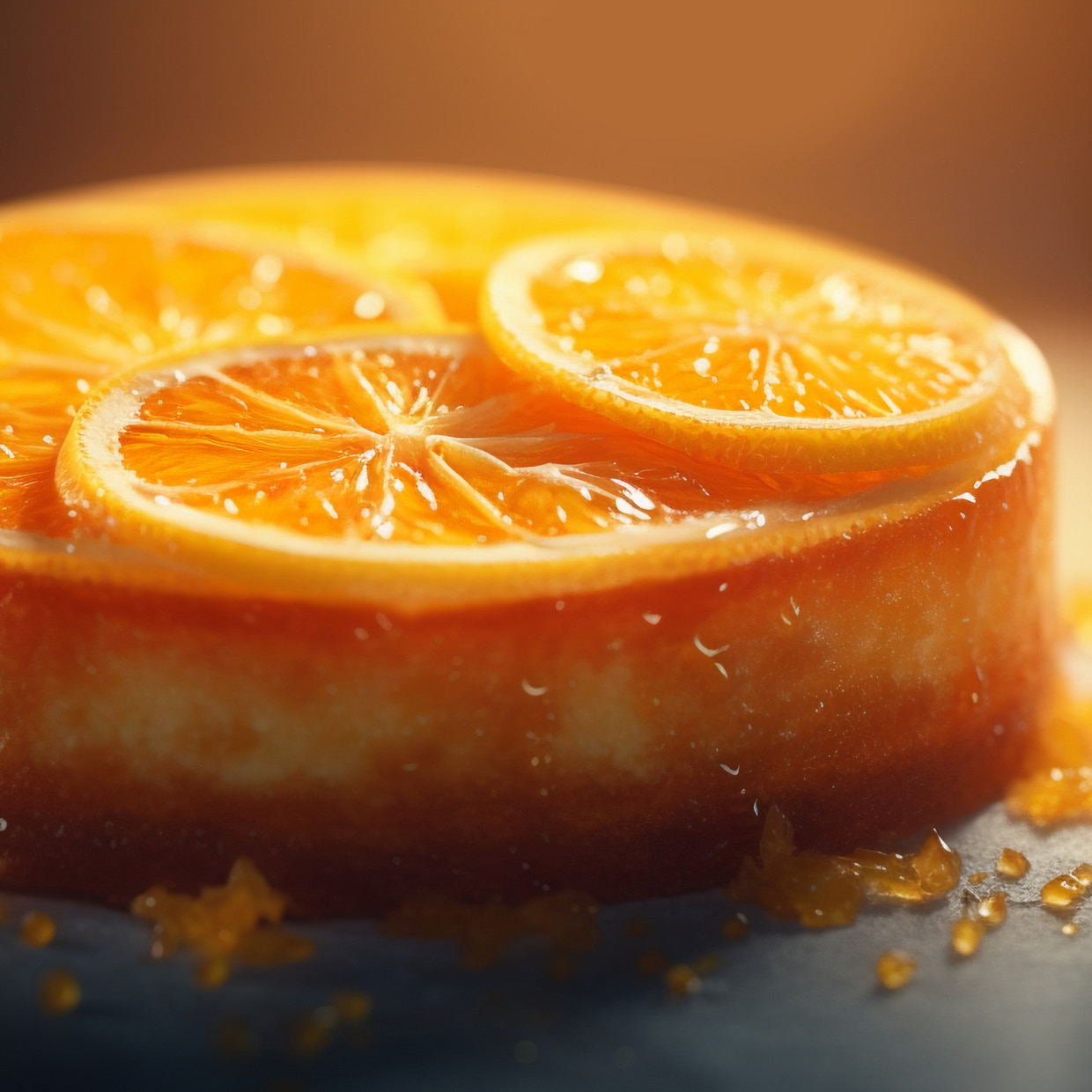 Orange Blossom Eclairs